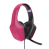 Trust GXT 415 Zirox Headset Gaming Auscultadores com Microfone Com Fios Jack 3.5mm Rosa - 24992 - 8713439249927