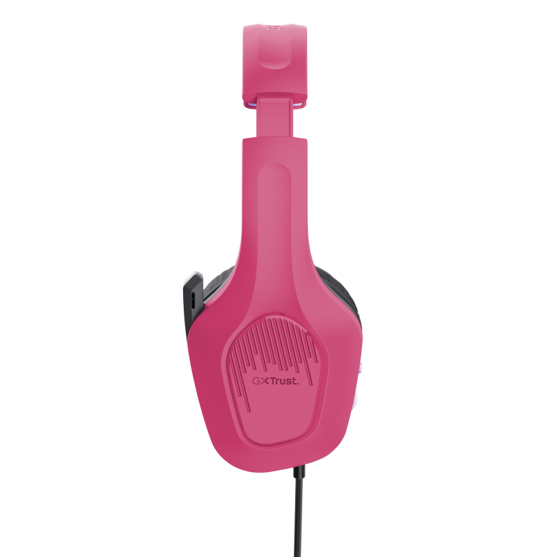 Trust GXT 415 Zirox Headset Gaming Auscultadores com Microfone Com Fios Jack 3.5mm Rosa - 24992 - 8713439249927