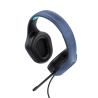 Trust GXT 415 Zirox Headset Gaming Auscultadores com Microfone Com Fios Jack 3.5mm Azul - 24991 - 8713439249910