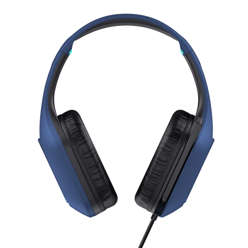 Trust GXT 415 Zirox Headset Gaming Auscultadores com Microfone Com Fios Jack 3.5mm Azul - 24991 - 8713439249910