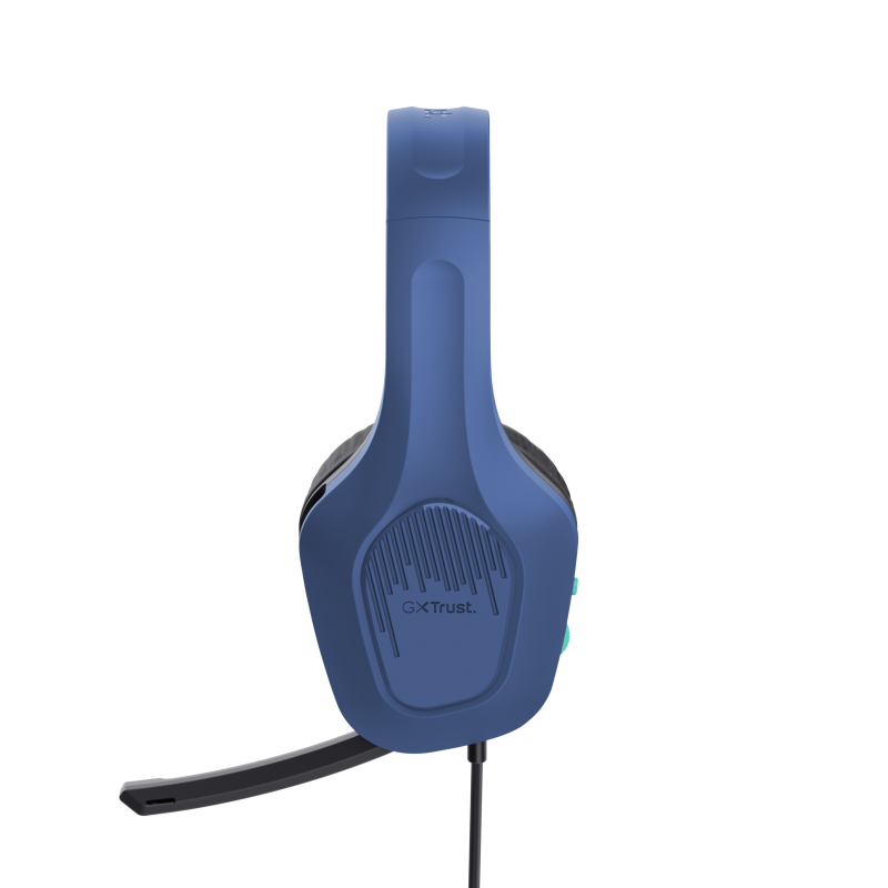 Trust GXT 415 Zirox Headset Gaming Auscultadores com Microfone Com Fios Jack 3.5mm Azul - 24991 - 8713439249910
