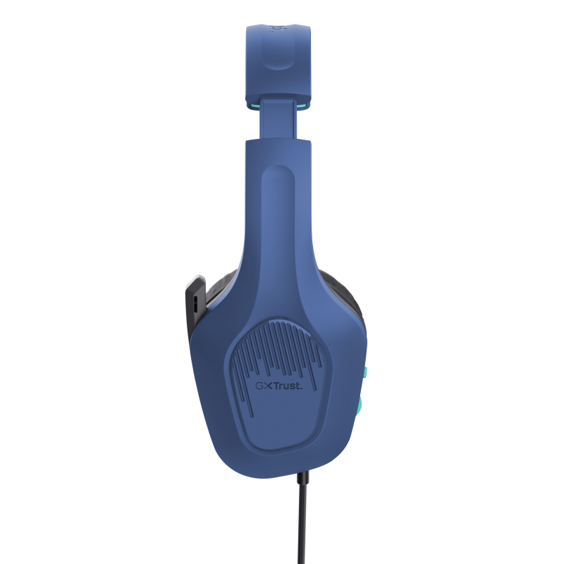 Trust GXT 415 Zirox Headset Gaming Auscultadores com Microfone Com Fios Jack 3.5mm Azul - 24991 - 8713439249910