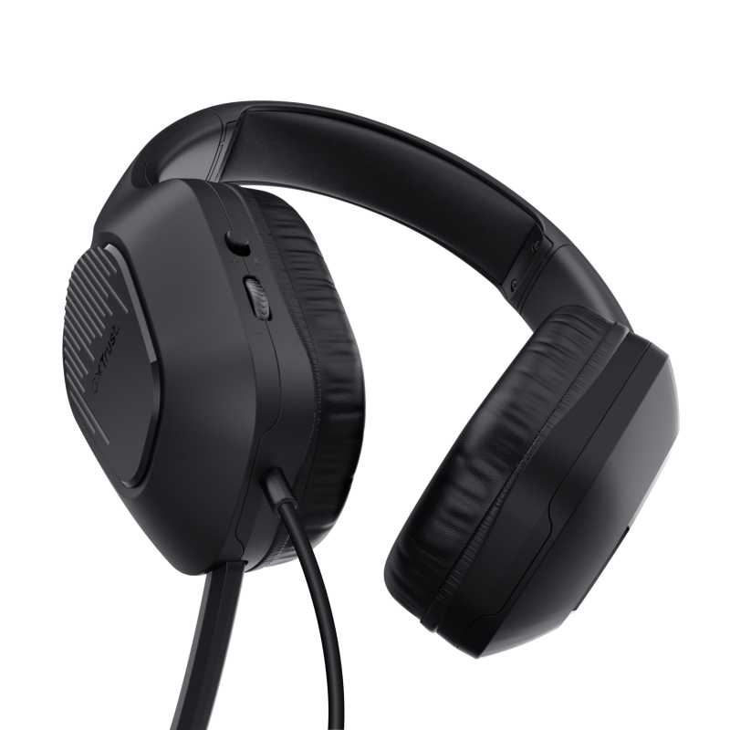 Trust GXT 415 Zirox Headset Gaming Auscultadores com Microfone Com Fios Jack 3.5mm Preto - 24990 - 8713439249903