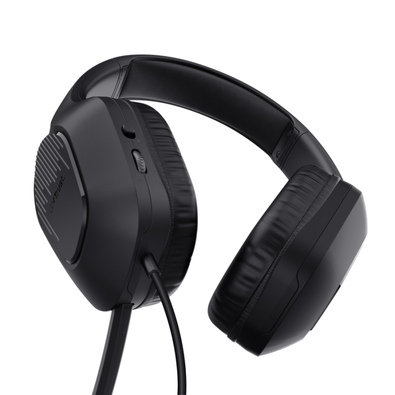 Trust GXT 417 Zirox Headset Gaming Auscultadores com Microfone Com Fios Jack 3.5mm Preto - 25885 - 8713439258851
