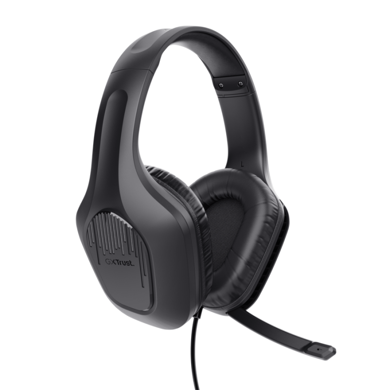 Trust GXT 417 Zirox Headset Gaming Auscultadores com Microfone Com Fios Jack 3.5mm Preto - 25885 - 8713439258851