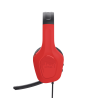 Trust GXT 416S Zirox Headset Gaming Auscultadores com Microfone Com Fios Jack 3.5mm Preto, Ciano, Vermelho - 25423 - 8713439254235