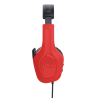 Trust GXT 416S Zirox Headset Gaming Auscultadores com Microfone Com Fios Jack 3.5mm Preto, Ciano, Vermelho - 25423 - 8713439254235