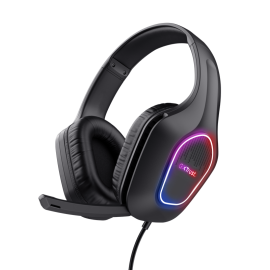 Trust GXT 416 Zirox Headset Gaming Auscultadores com Microfone Com Fios Jack 3.5mm/USB Preto - 25331 - 8713439253313