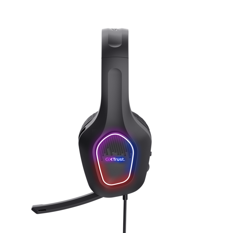 Trust GXT 416 Zirox Headset Gaming Auscultadores com Microfone Com Fios Jack 3.5mm/USB Preto - 25331 - 8713439253313