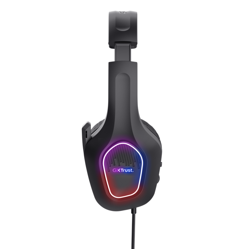 Trust GXT 416 Zirox Headset Gaming Auscultadores com Microfone Com Fios Jack 3.5mm/USB Preto - 25331 - 8713439253313