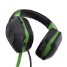 Trust GXT 415 Zirox Headset Gaming Auscultadores com Microfone Com Fios Jack 3.5mm Preto, Verde - 24994 - 8713439249941