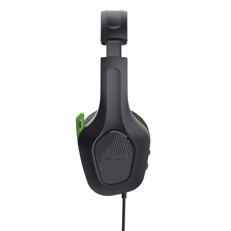 Trust GXT 415 Zirox Headset Gaming Auscultadores com Microfone Com Fios Jack 3.5mm Preto, Verde - 24994 - 8713439249941