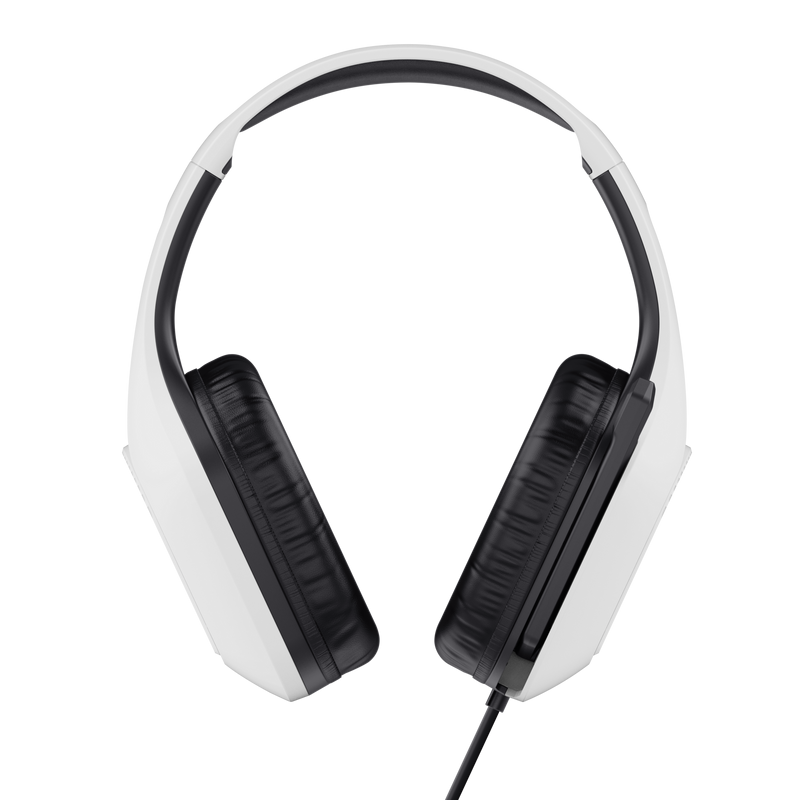 Trust GXT 415 Zirox Headset Gaming Auscultadores com Microfone Com Fios Jack 3.5mm Preto, Branco - 24993 - 8713439249934