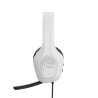 Trust GXT 415 Zirox Headset Gaming Auscultadores com Microfone Com Fios Jack 3.5mm Preto, Branco - 24993 - 8713439249934