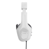 Trust GXT 415 Zirox Headset Gaming Auscultadores com Microfone Com Fios Jack 3.5mm Preto, Branco - 24993 - 8713439249934