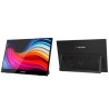 Verbatim 32402 LCD Monitor Portátil Touch Screen Plano, 39,6 cm (15,6"), 1920 x 1080 pixels Full HD, 60Hz, USB-C, Mini HDMI, Altifalantes Integrados, Tátil, Preto - 0023942324027