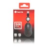 NGS SIN Rato Mini Com Fios USB Ambidestro 1000 DPI Ótico 2 Botões Preto - SINBLACK - 8435430606461