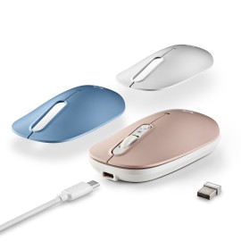 NGS SHELL RB Rato Sem Fios RF/Bluetooth Ambidestro 1600 DPI Ótico 4 Botões Multicor - SHELL-RB - 8435430623703