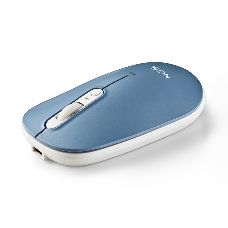NGS SHELL RB Rato Sem Fios RF/Bluetooth Ambidestro 1600 DPI Ótico 4 Botões Multicor - SHELL-RB - 8435430623703