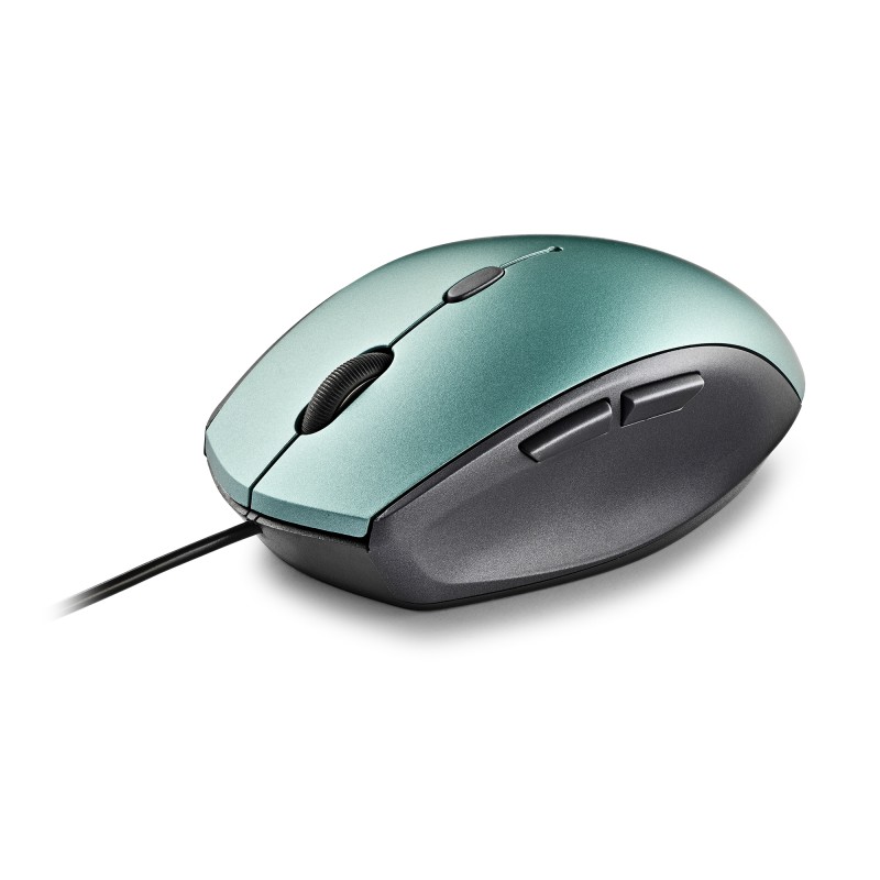 NGS MOTH ICE Rato Com Fios USB 1600 DPI Ótico 5 Botões Azul, Verde Gelo - MOTHICE - 8435430623390