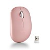 NGS FOG PRO Rato Sem Fios RF Wireless Ambidestro 1000 DPI Ótico 2 Botões Rosa - FOGPROPINK - 8435430624915
