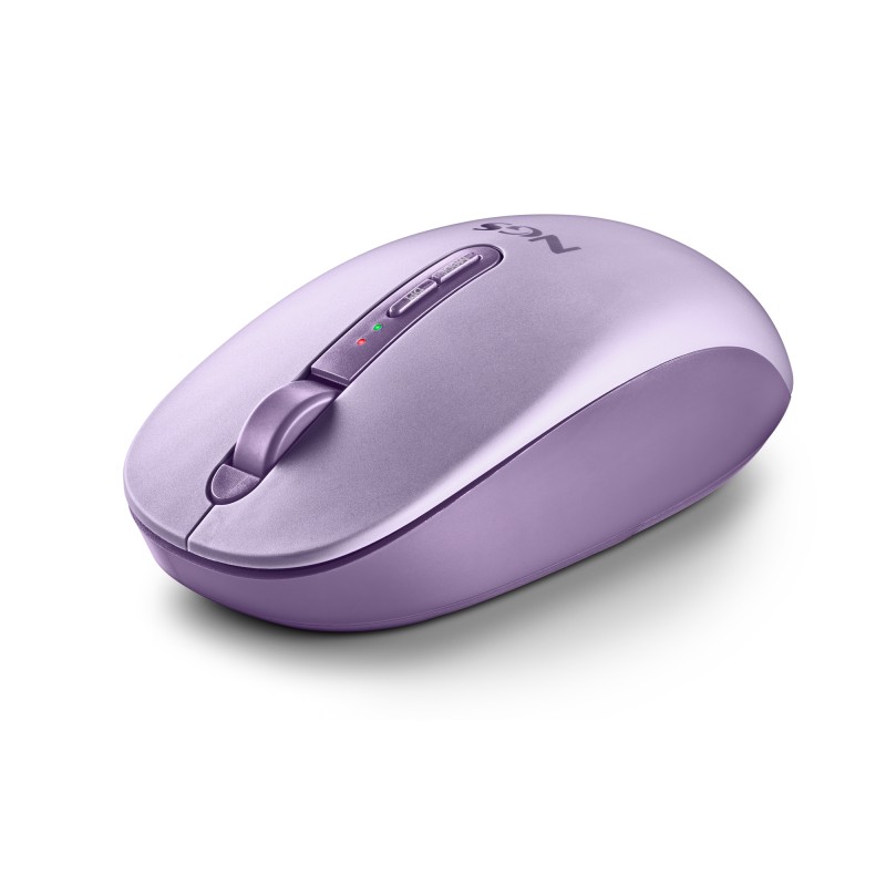 NGS FOG DUAL Rato Sem Fios RF/Bluetooth Universal Ambidestro 1600 DPI Ótico 5 Botões Roxo - FOGDUALPURPLE - 8435430629071