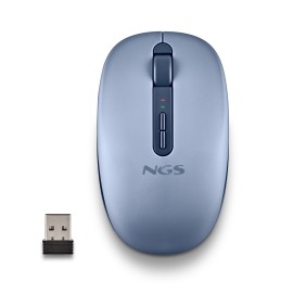 NGS FOG DUAL Rato Sem Fios RF/Bluetooth Universal Ambidestro 1600 DPI Ótico 5 Botões Azul - FOGDUALBLUE - 8435430628579