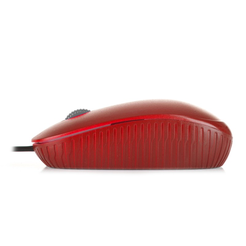 NGS Flame Rato Com Fios USB 1000 DPI Ótico 2 Botões Vermelho - FLAMERED - 8435430606195