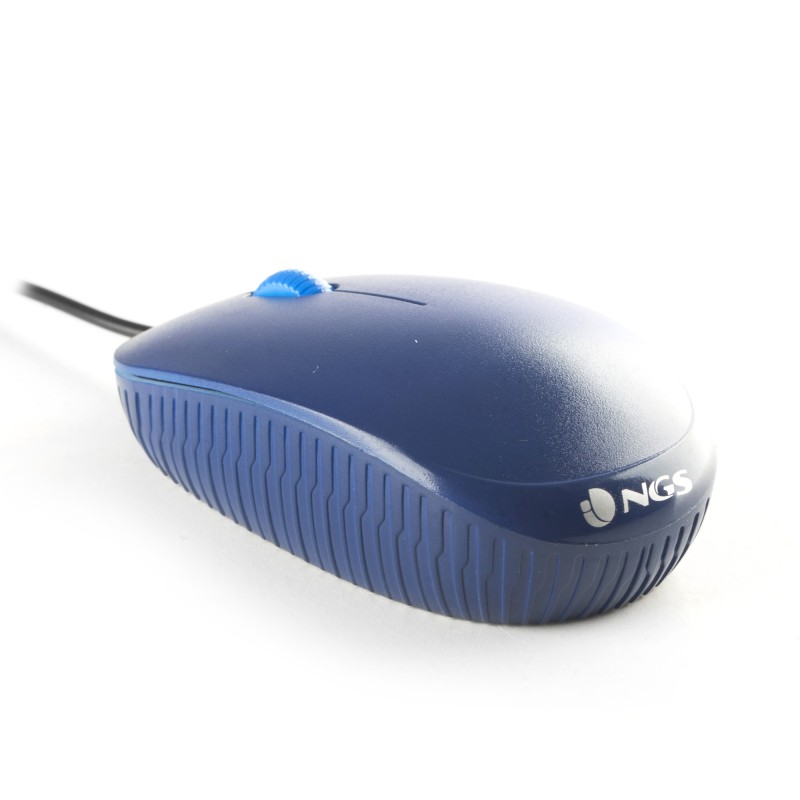 NGS Flame Rato Com Fios USB 1000 DPI Ótico 2 Botões Azul - FLAMEBLUE - 8435430606171