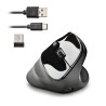 NGS EVO MOKSHA Rato Sem Fios RF Wireless Vertical 2400 DPI Ótico 5 Botões Preto - EVOMOKSHA - 8435430623178