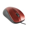 NGS CREW Rato Com Fios USB Ambidestro 1200 DPI Ótico 2 Botões Vermelho - CREWRED - 8435430618822