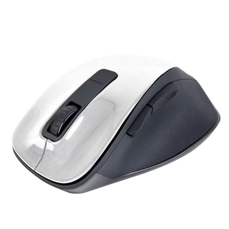 NGS Bow Rato Sem Fios RF Wireless 1600 DPI Ótico 5 Botões Branco - BOWWHITE - 8435430613476