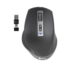 NGS BLUR RB Rato Gaming Sem Fios RF/Bluetooth 3200 DPI Ótico 6 Botões Preto - 8435430619249