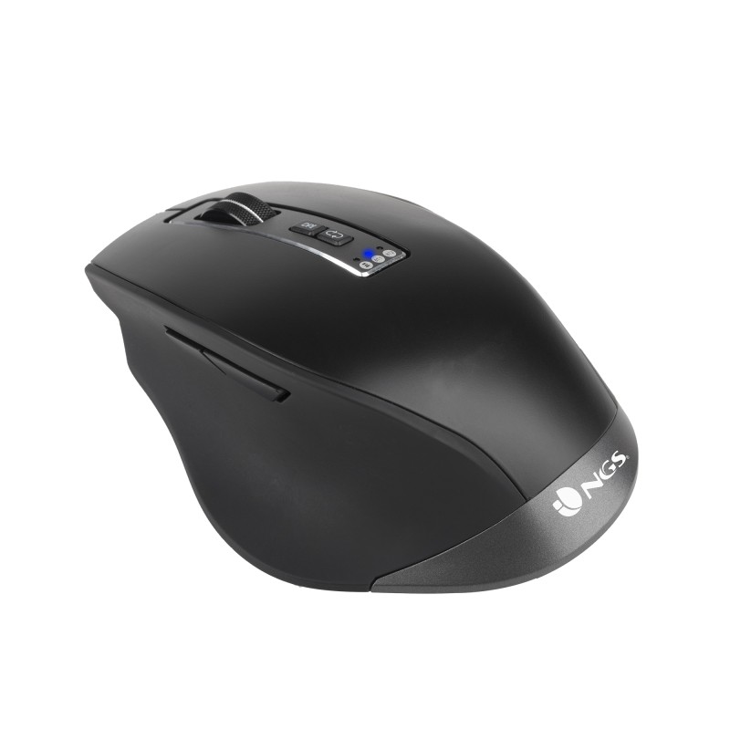 NGS BLUR RB Rato Gaming Sem Fios RF/Bluetooth 3200 DPI Ótico 6 Botões Preto - 8435430619249