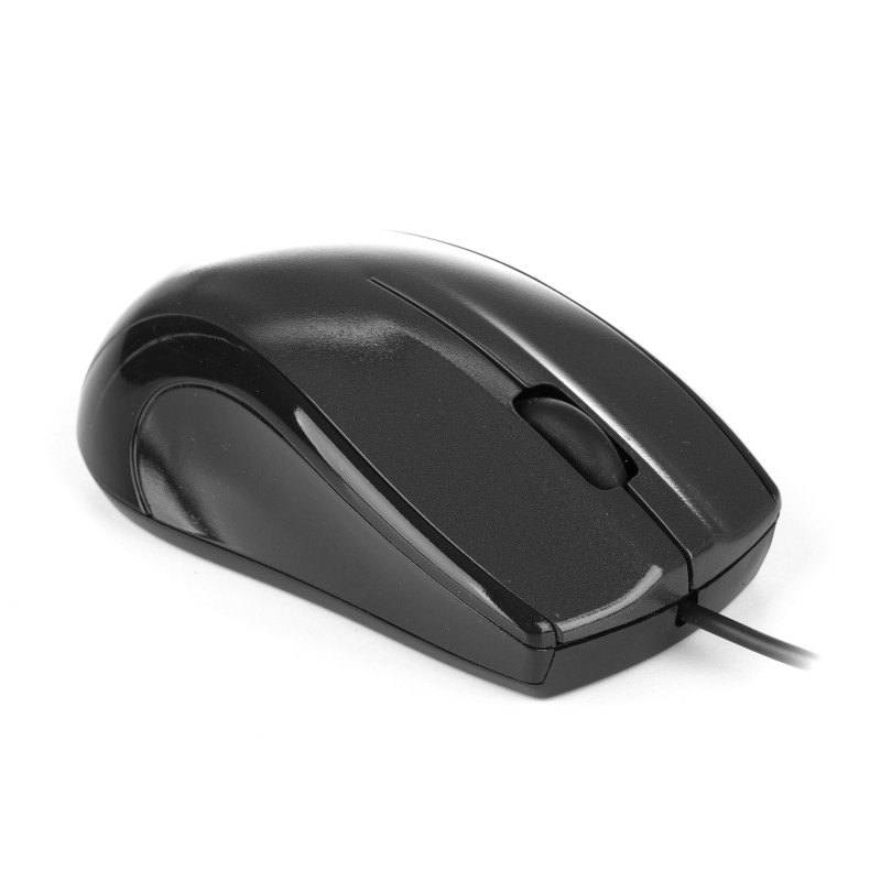 NGS Black Mist Rato Com Fios USB 800 DPI Ótico 3 Botões Preto - MIST - 8435430603927