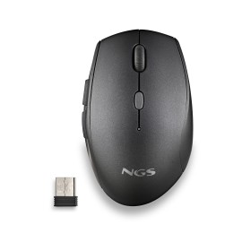 NGS BEE Rato Sem Fios RF Wireless Vertical 1600 DPI Ótico 5 Botões Preto - BEEBLACK - 8435430623284