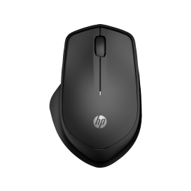 HP 285 Silent Rato Sem Fios RF Wireless Ambidestro 1200 DPI Ótico 3 Botões Preto - 6G4E6AA - 0197029148957