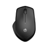 HP 285 Silent Rato Sem Fios RF Wireless Ambidestro 1200 DPI Ótico 3 Botões Preto - 6G4E6AA - 0197029148957