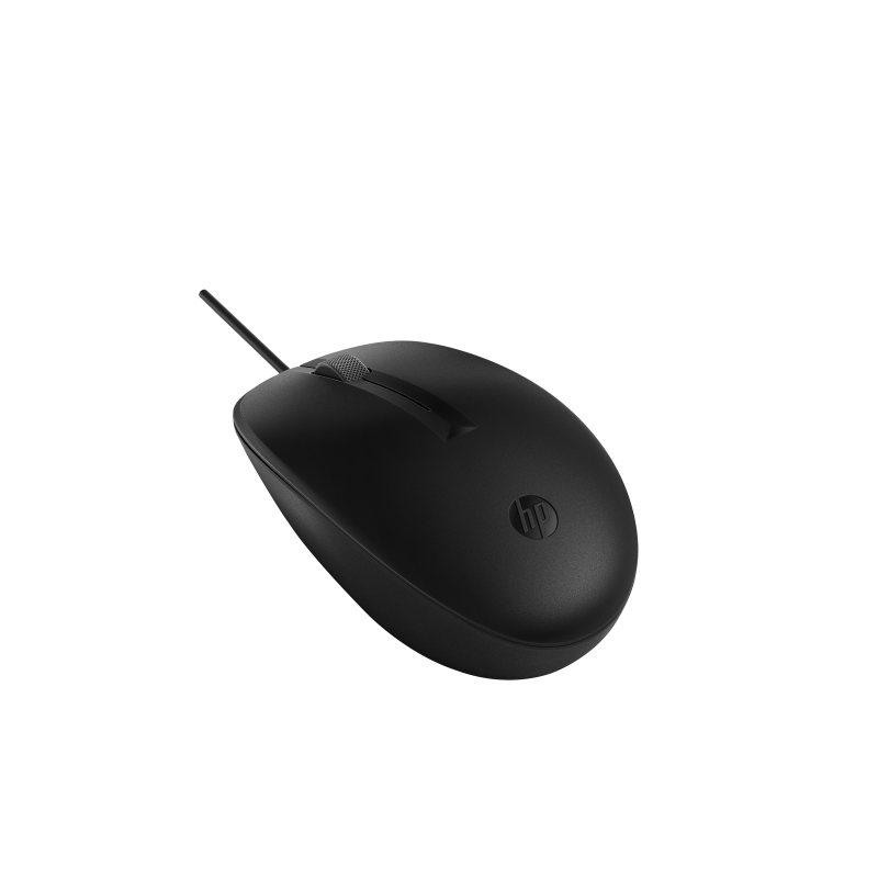 HP 128 Rato Com Fios USB Ambidestro 1200 DPI Laser 3 Botões Preto - 265D9AA - 0195161002779