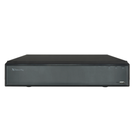 X-Security XS-NVR2104-SMD Gravador NVR, 4 CH, 4 IP, 12 MP, 80 Mbps, 1 HDD até 16 TB, HDMI Full HD e VGA, IA, SMD - 8435325491981