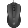 HP 105 Wired Rato Ambidestro Com Fios USB 1600 DPI Ótico 3 Botões Preto - 822M9UT - 0198122960828