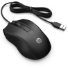 HP 105 Wired Rato Ambidestro Com Fios USB 1600 DPI Ótico 3 Botões Preto - 822M9UT - 0198122960828