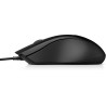 HP 105 Wired Rato Ambidestro Com Fios USB 1600 DPI Ótico 3 Botões Preto - 822M9UT - 0198122960828