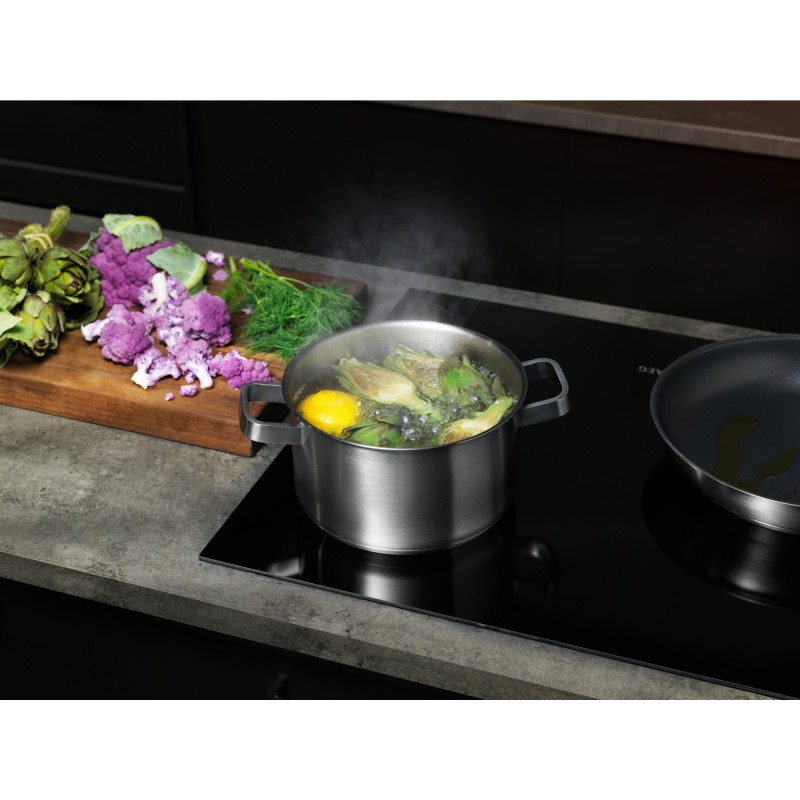 AEG TN64IA0BIB Placa de Indução, 4 Zonas, 60 cm, Preto - 7333394071329