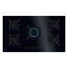 AEG HKB95453NB Placa de Gás, 5 Queimadores, 90 cm, Preto - 7332543816866