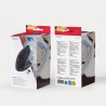 TooQ TQMWG-1104-B Rato Sem Fios RF Wireless Universal Vertical 3200 DPI Ótico 6 Botões Preto - 8433281017535