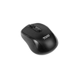 TooQ TQMW-1103-B Rato Sem Fios RF Wireless Universal Ambidestro 1600 DPI Ótico 4 Botões Preto - 8433281017528