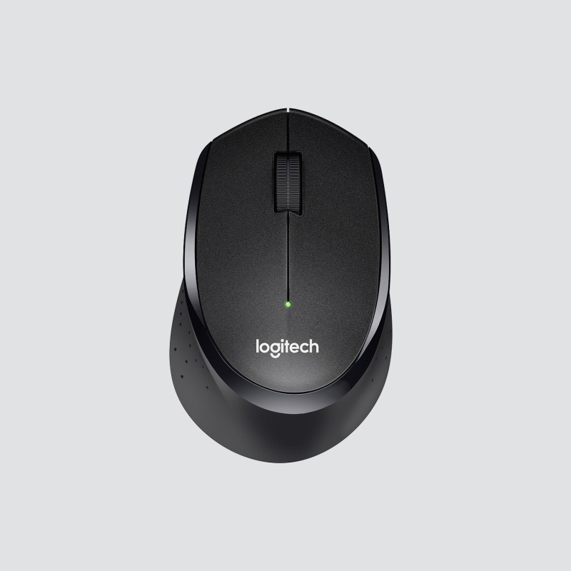 Logitech B330 Silent Plus Rato Sem Fios RF Wireless 1000 DPI Ótico 3 Botões Preto - 910-004913 - 5099206066717