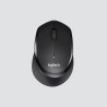 Logitech B330 Silent Plus Rato Sem Fios RF Wireless 1000 DPI Ótico 3 Botões Preto - 910-004913 - 5099206066717