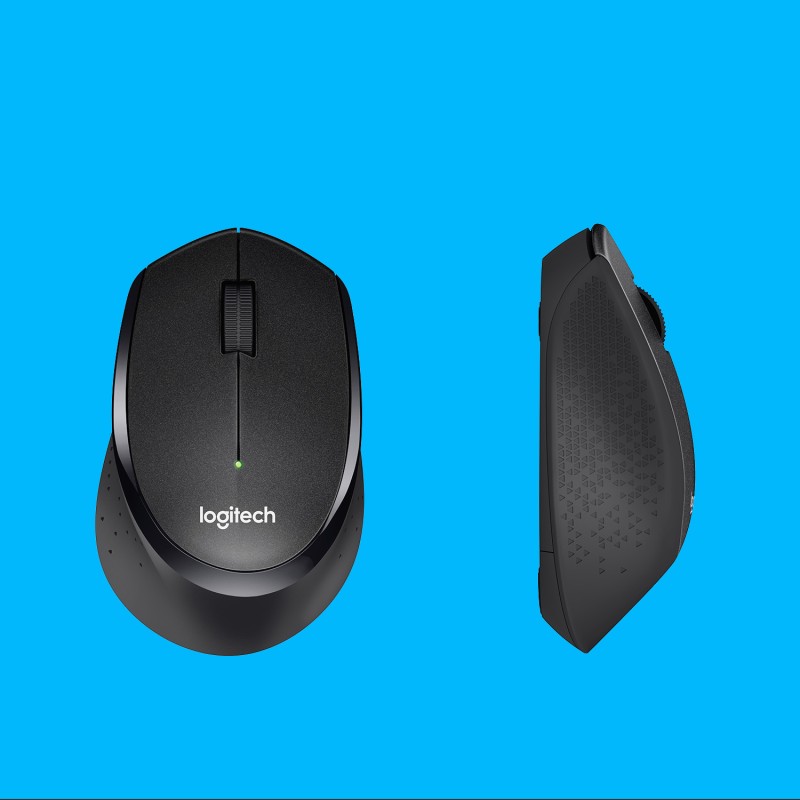 Logitech B330 Silent Plus Rato Sem Fios RF Wireless 1000 DPI Ótico 3 Botões Preto - 910-004913 - 5099206066717